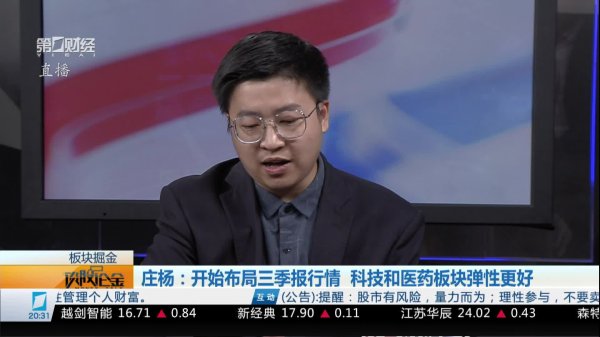 股票配资持仓 胡嘉斌：关注这个板块调整后的低吸机会